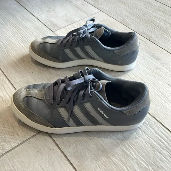 Men’s Adidas Gray Samba Golf Shoes