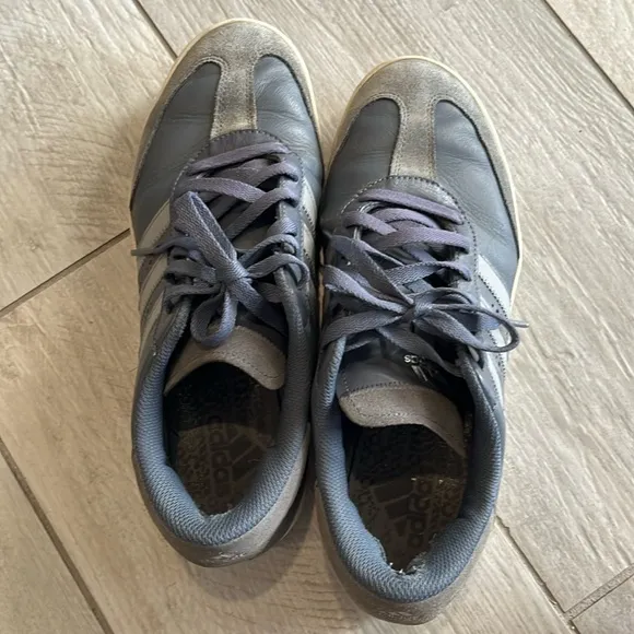 Men’s Adidas Gray Samba Golf Shoes