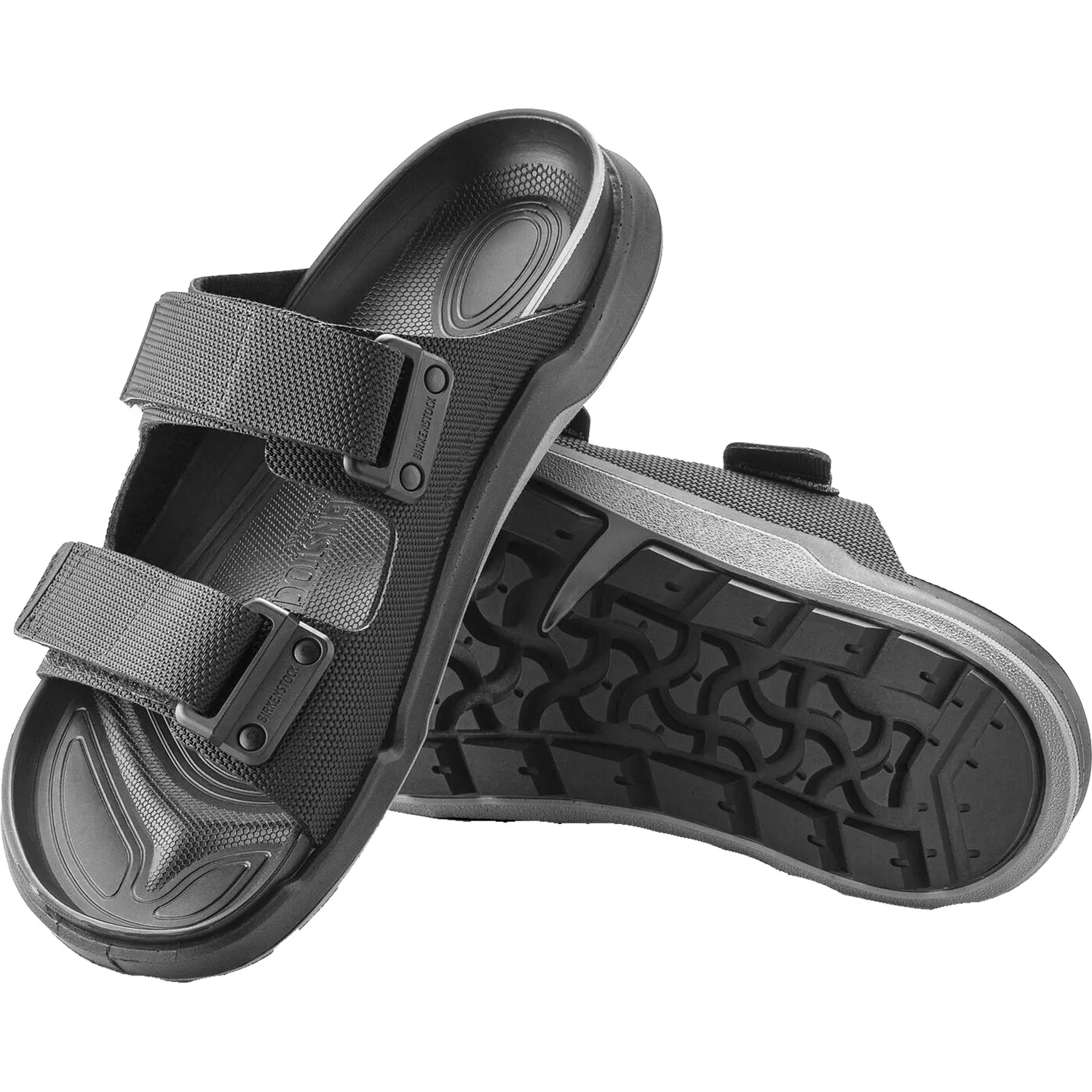 Men's Birkenstock Atacama Black Birko-Flor