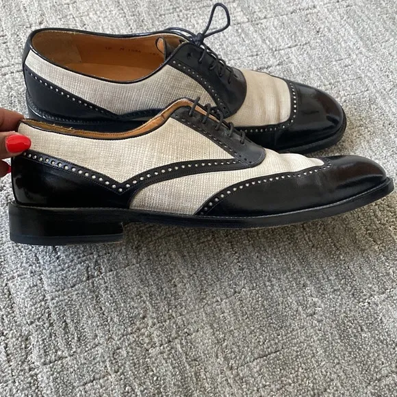 Men’s Black and white shoes
