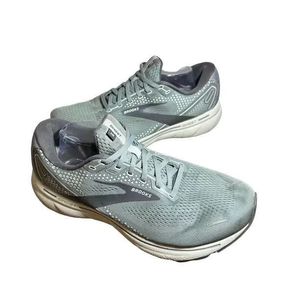 Men’s Brooks 14 athletic shoes size 12.5 4E gray