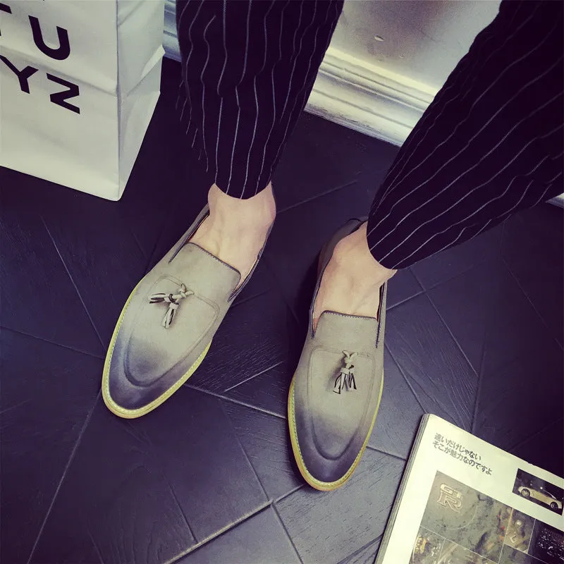 Men's casual shoes fashion men's leather loafers