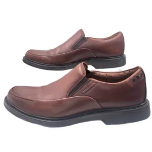 Men's Clarks Brown Leather Shoes Active Air Vent 8