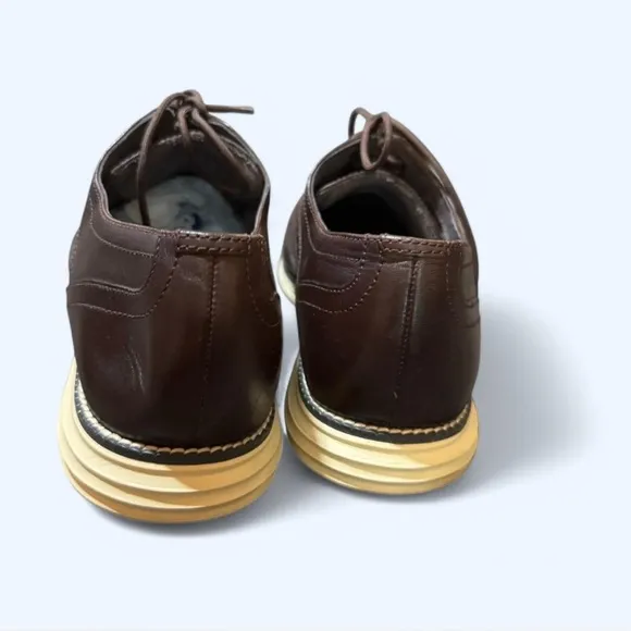 Men's Cole Haan Originalground Brown Leather Dress Shoes