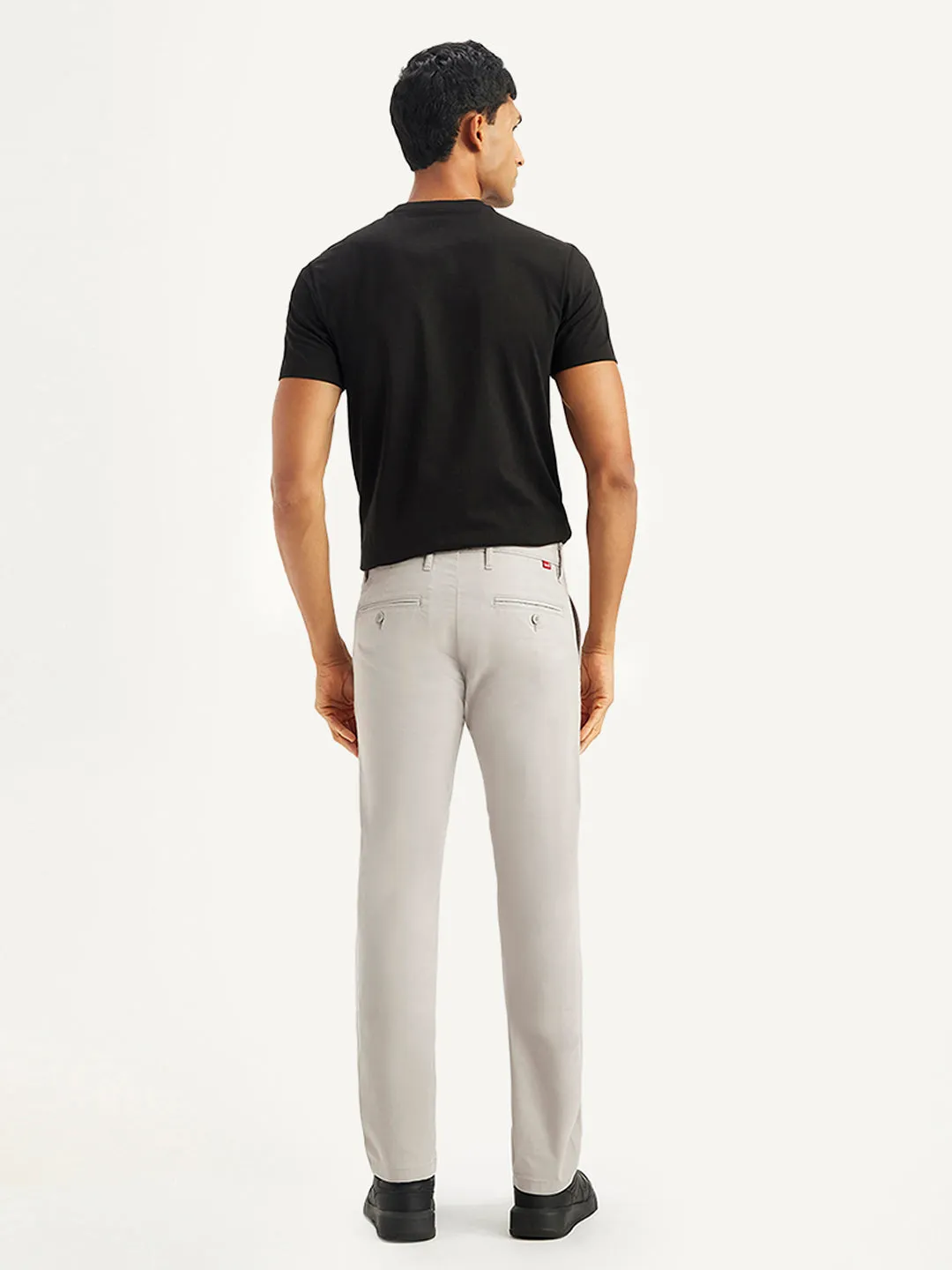 Men's Grey Slim Fit Chinos