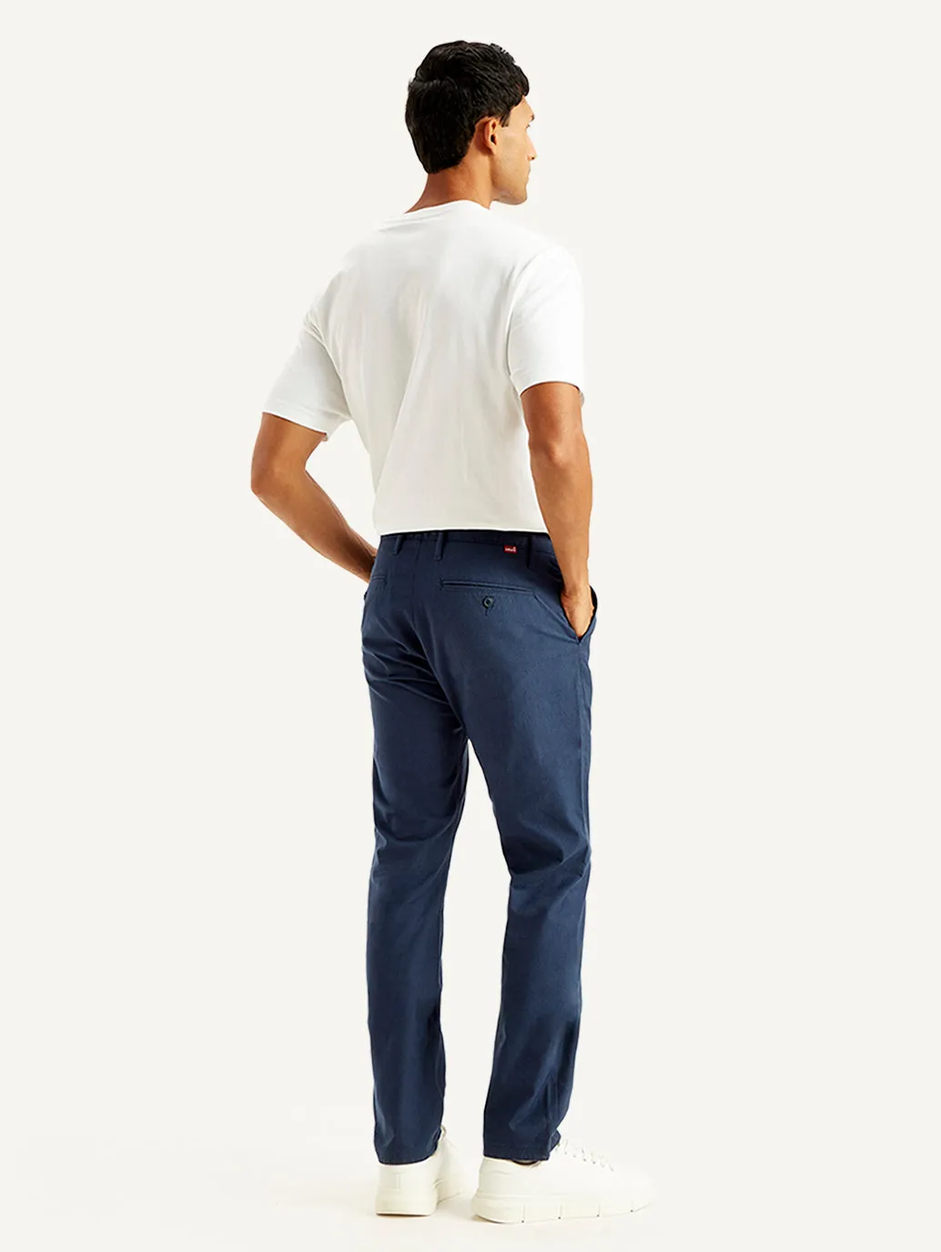 Men's Navy Slim Fit Chinos