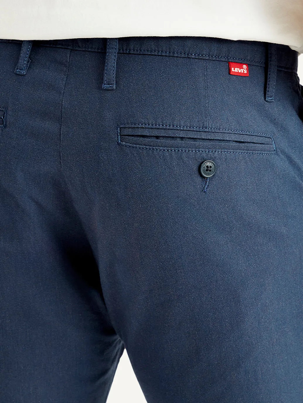 Men's Navy Slim Fit Chinos