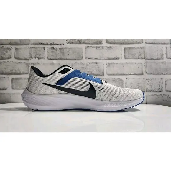 Men's Nike Air Zoom Pegasus 40 Duke White Blue Running Shoes FQ1910-100 Size 15