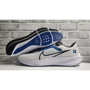 Men's Nike Air Zoom Pegasus 40 Duke White Blue Running Shoes FQ1910-100 Size 15