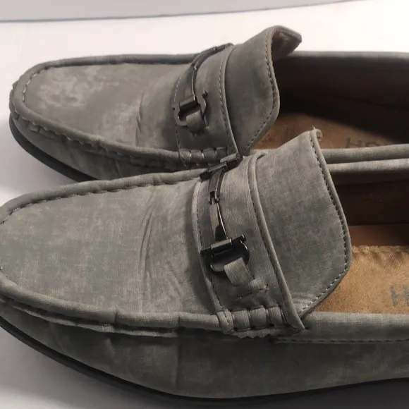Men’s parish gray slip on loafers