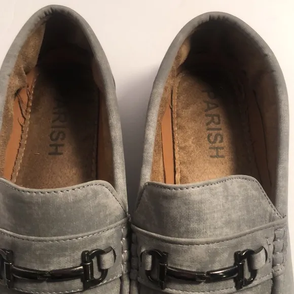 Men’s parish gray slip on loafers