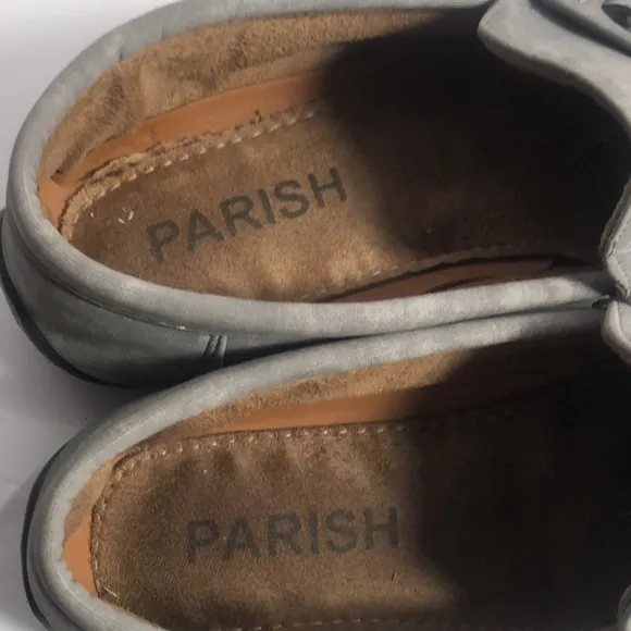 Men’s parish gray slip on loafers
