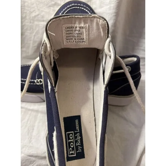 Men’s Polo By Ralph Lauren Boat Shoe/Loafer Sz 10.5D