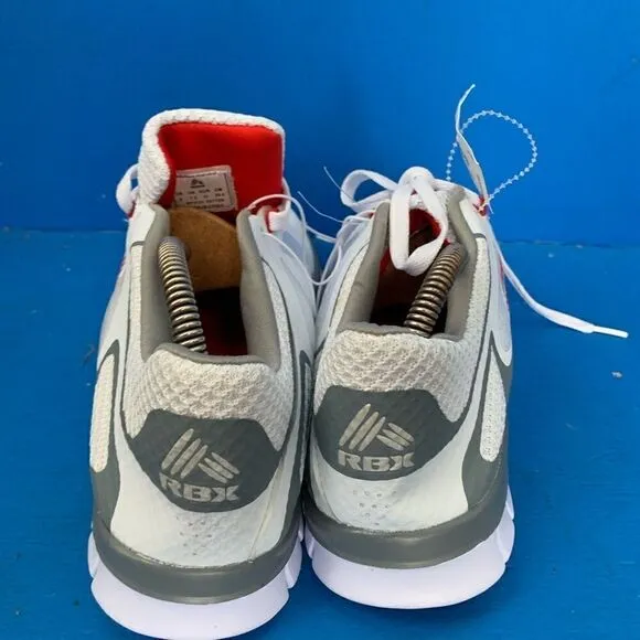 🔥Mens Reebok Knit Rbx Shoes Size 8 Running Athletic Black White Wore Once!!