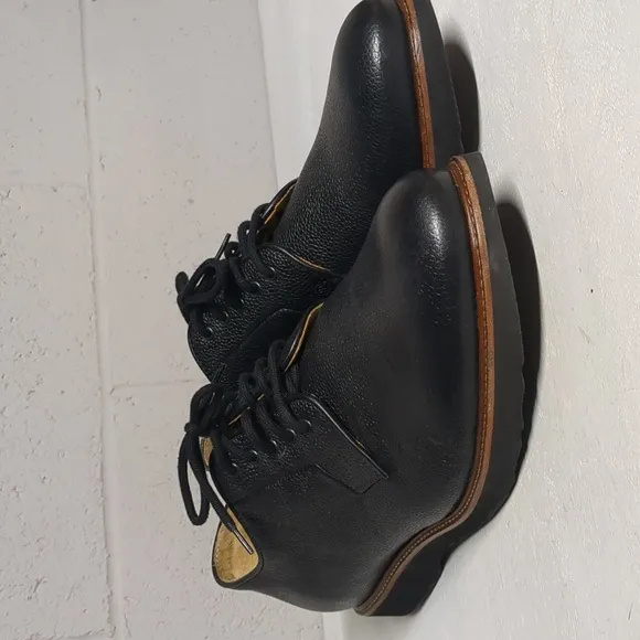 Men's Samuel Hubbard Leather Oxford Dress Shoe Highlander Plain Toe Derby Sz 14