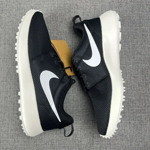 Men's Size 9.5 - Nike Roshe G Next Nature &quot;Black White&quot; Golf Shoes DV1202-002