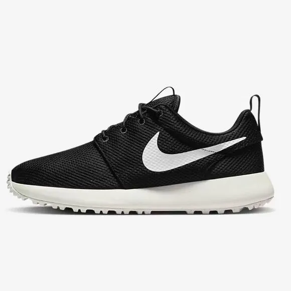Men's Size 9.5 - Nike Roshe G Next Nature &quot;Black White&quot; Golf Shoes DV1202-002