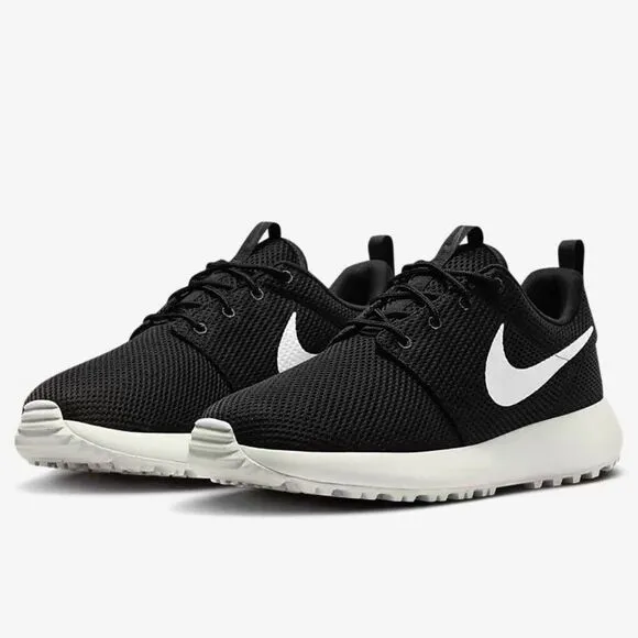 Men's Size 9.5 - Nike Roshe G Next Nature &quot;Black White&quot; Golf Shoes DV1202-002