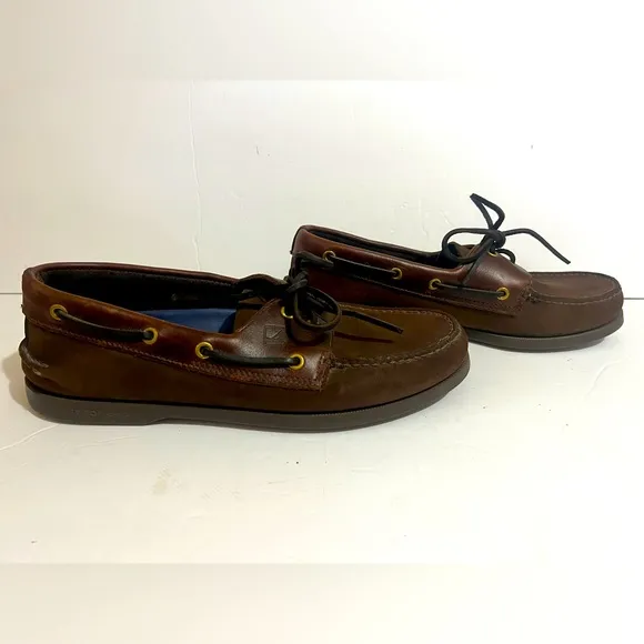 Mens West Marine Sperry Top Sider Boat Shoe Size 9.5W