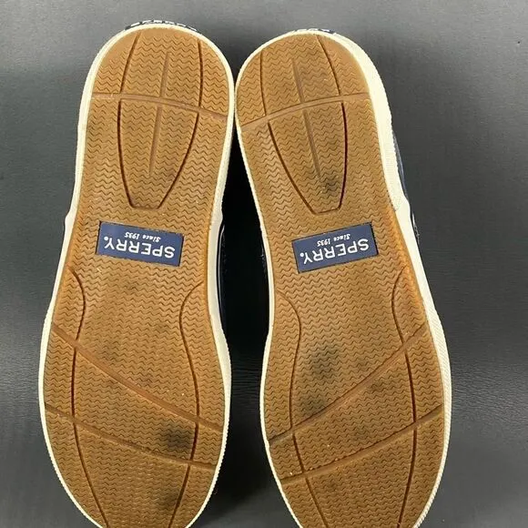 MEN'S SPERRY HALYARD CVO SNEAKERS shoes size 9