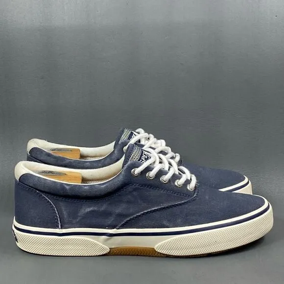 MEN'S SPERRY HALYARD CVO SNEAKERS shoes size 9