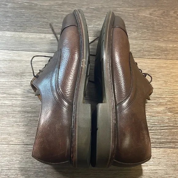 Mephisto brown leather shoes men’s size 10 (f125)