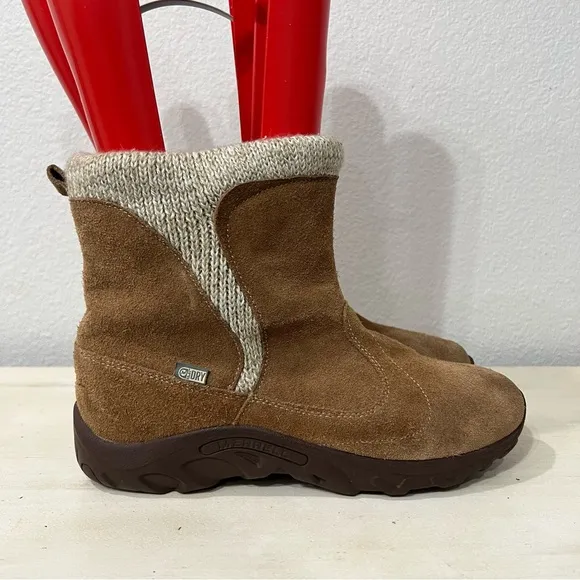 Merrell Brown Suede Jungle Moc Casi Winter Boots