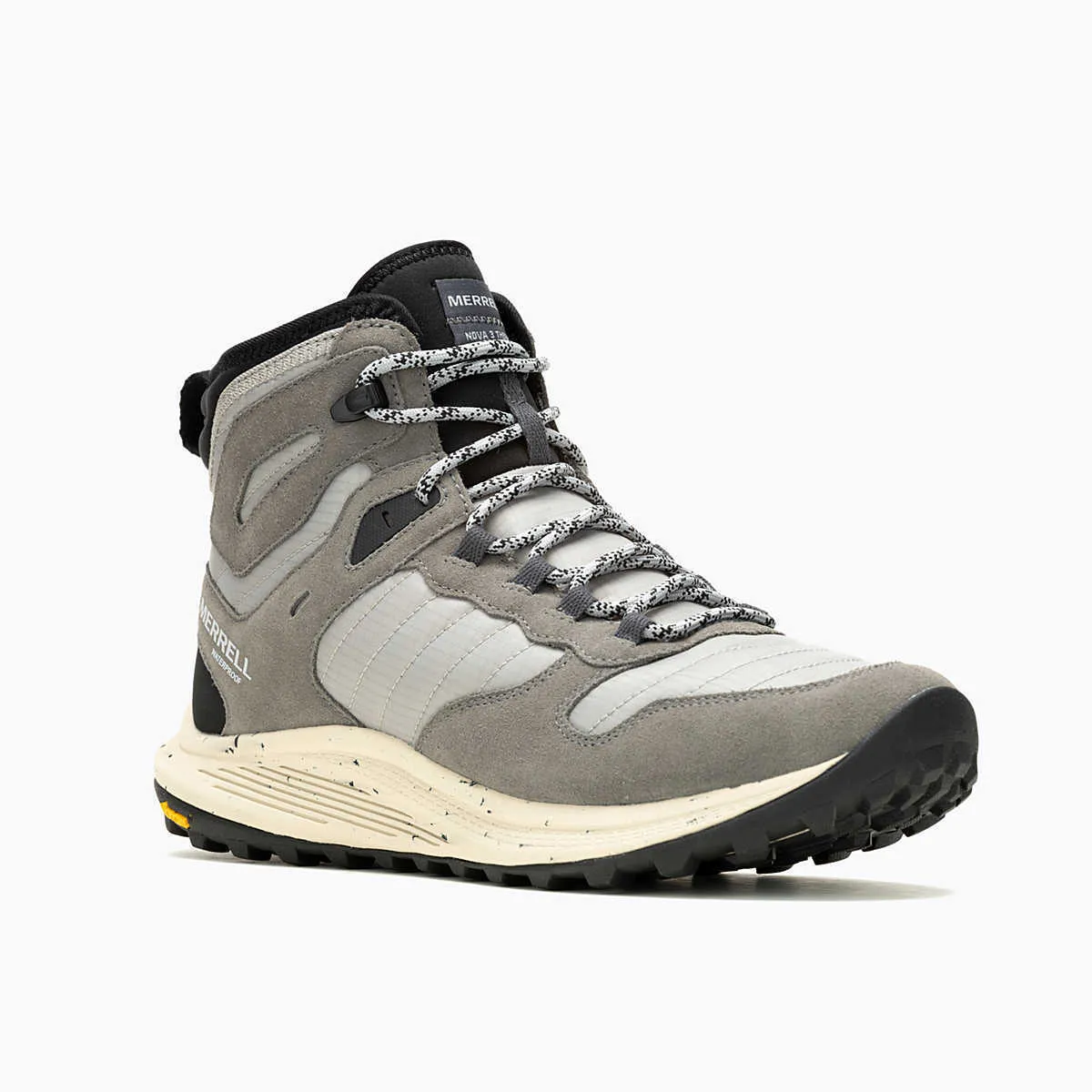 Merrell Men's Nova 3 Thermo Mid Waterproof Paloma/Charcoal Leather J067727
