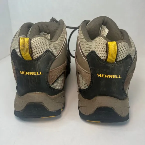 Merrell Moab 3 Mid Waterproof Hiking Boots Brown Men's Size 11