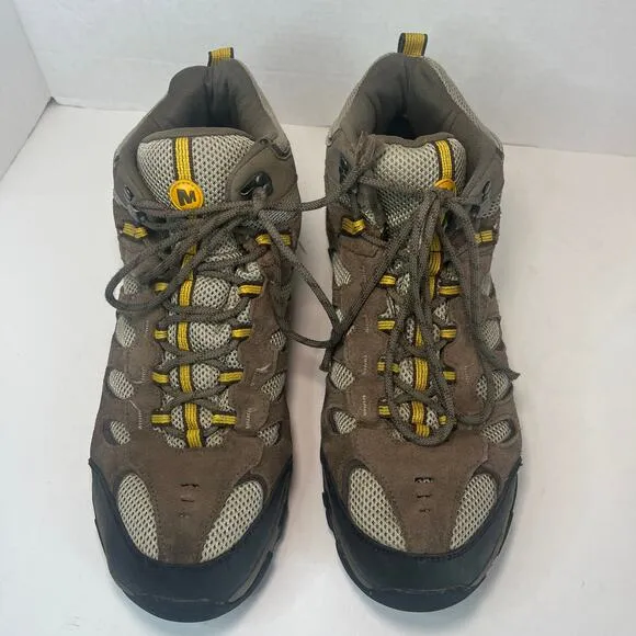 Merrell Moab 3 Mid Waterproof Hiking Boots Brown Men's Size 11