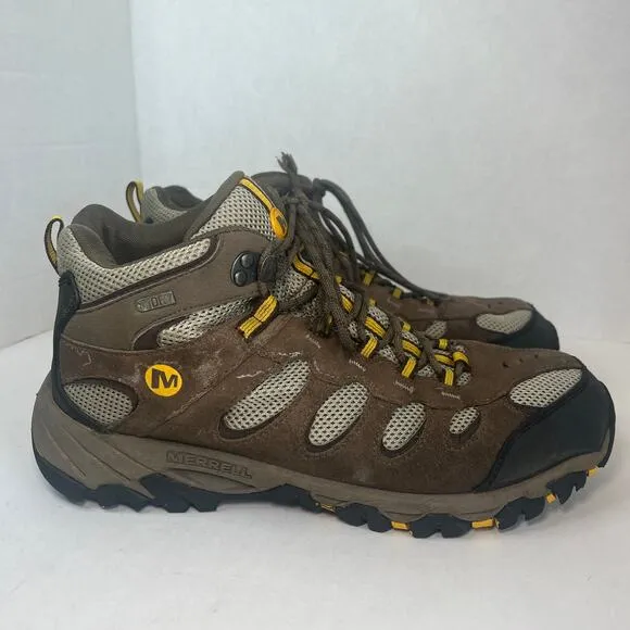 Merrell Moab 3 Mid Waterproof Hiking Boots Brown Men's Size 11