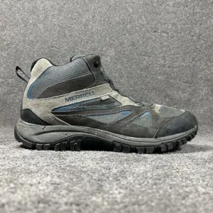 Merrell Phoenix Bluff Mid Waterproof Hiking Boots Gray Blue J35615 Men's Sz 14