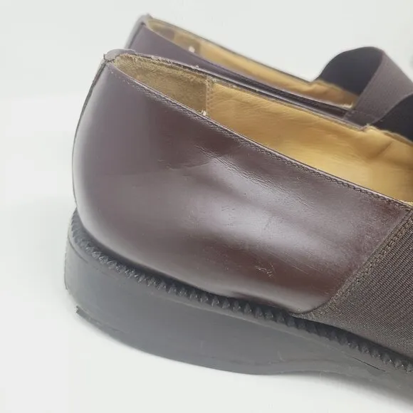 Mezlan | Men's Chocolate Brown Leather Loafers (Size 11.5)