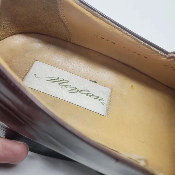 Mezlan | Men's Chocolate Brown Leather Loafers (Size 11.5)