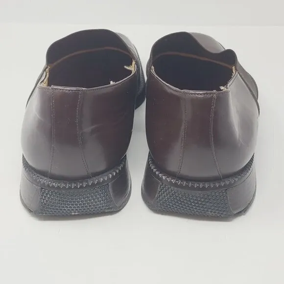 Mezlan | Men's Chocolate Brown Leather Loafers (Size 11.5)