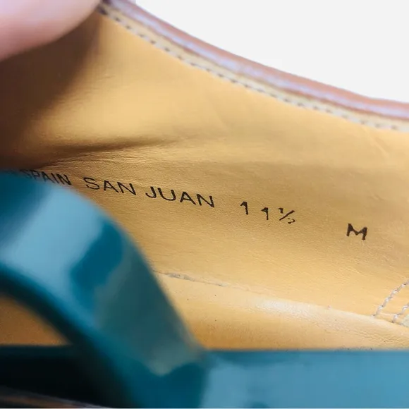 Mezlan Woven San Juan Brown Leather Dress Shoes