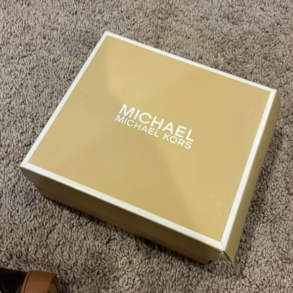 Michael Kors Ivy Vin shoes sneakers new dark brown toddler girls