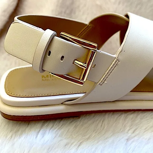 MICHAEL Michael Kors Shawna Chain Leather Sandal.