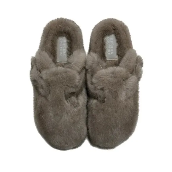 Mink Clog - Grey
