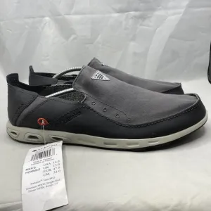 *Mismatch Columbia Bahama Vent PFG Gray Boat Shoes Mens Size 14 Right/ 12 Left