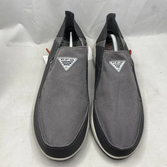 *Mismatch Columbia Bahama Vent PFG Gray Boat Shoes Mens Size 14 Right/ 12 Left