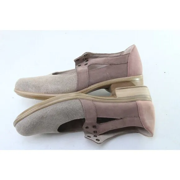 Naot Alisio Womens Suede Shoes  Tri-Color Nubuck Comfort Size 40 9 NO LACES