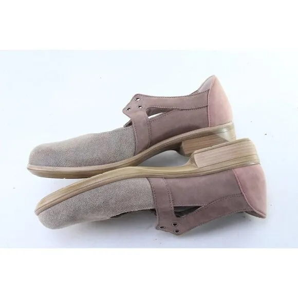 Naot Alisio Womens Suede Shoes  Tri-Color Nubuck Comfort Size 40 9 NO LACES