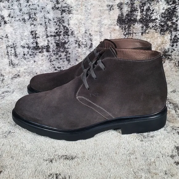 NeroGiardini Men's Chukka Boots Brown Suede Size 42/9