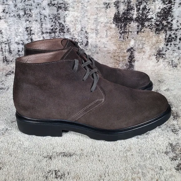 NeroGiardini Men's Chukka Boots Brown Suede Size 42/9