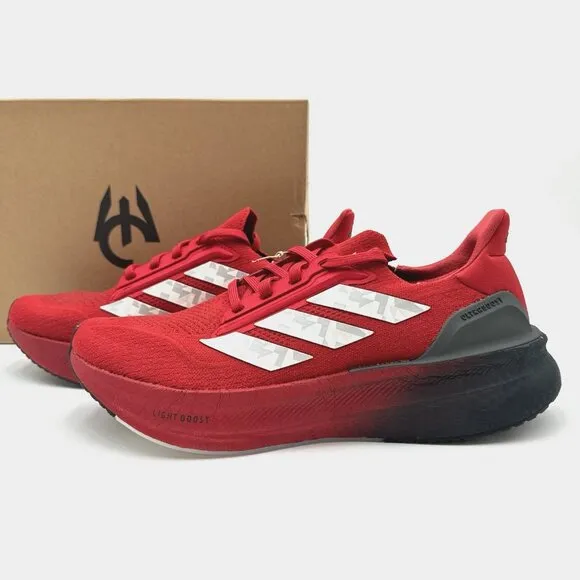 NEW Adidas Mahomes Ultraboost 5X Men's Size 12 Running Shoes JQ2368 Red Grey