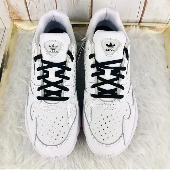 New Adidas Originals Falcon Bling Rhinestones Sneakers