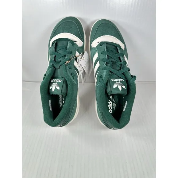 NEW Adidas Rivalry Low Suede Shoes Sneakers Size 10 Collegiate Green IE7209