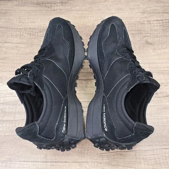 New Balance 327 Men's Size 9 Tripple Black Running Shoes (MS327CTB)