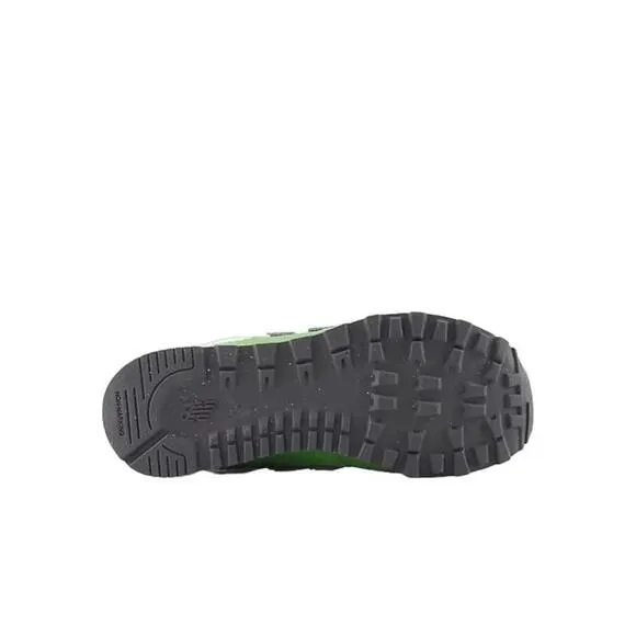 New Balance 574 PC574RCC Sneakers Kids US 1 Green White Lifestyle Shoes FZP018